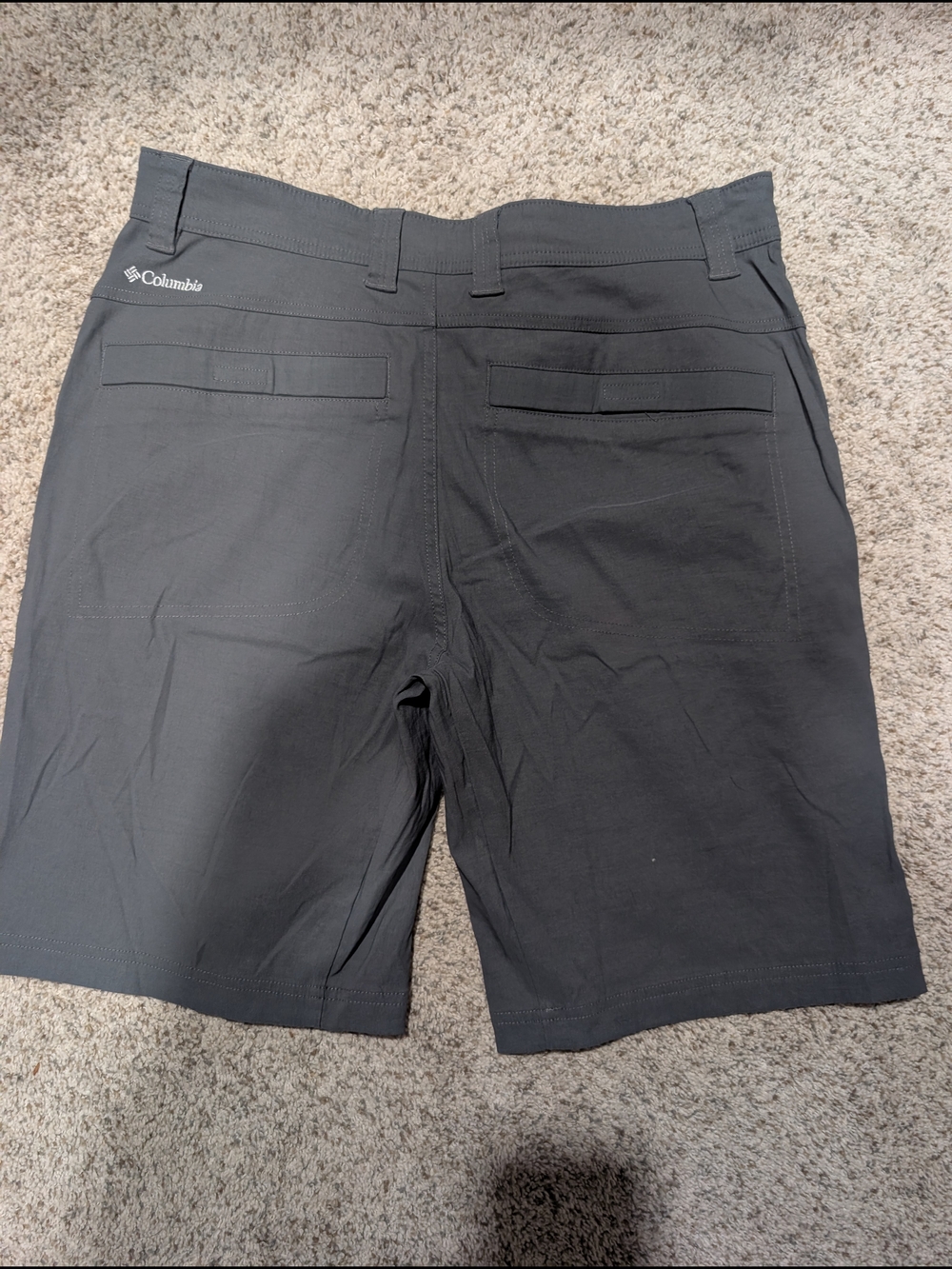 Columbia Men's Charcoal Outdoor Shorts